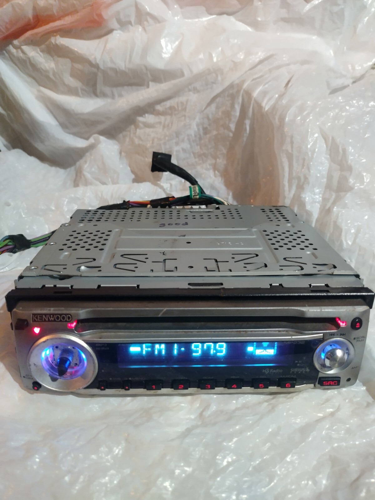 Kenwood KDC MP232 In Dash Receiver CD Player