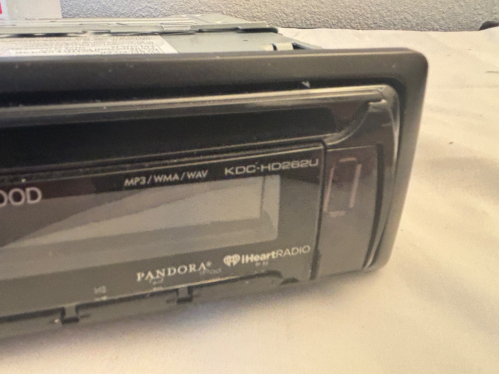 Kenwood KDC-HD262U CD/Android HD Radio USB Interface MP3 AM/FM AUX