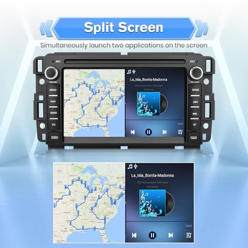 4Core 64GB Car Radio for Chevy Silverado 1500 Tahoe GMC Sierra Acadia 2GB+64GB