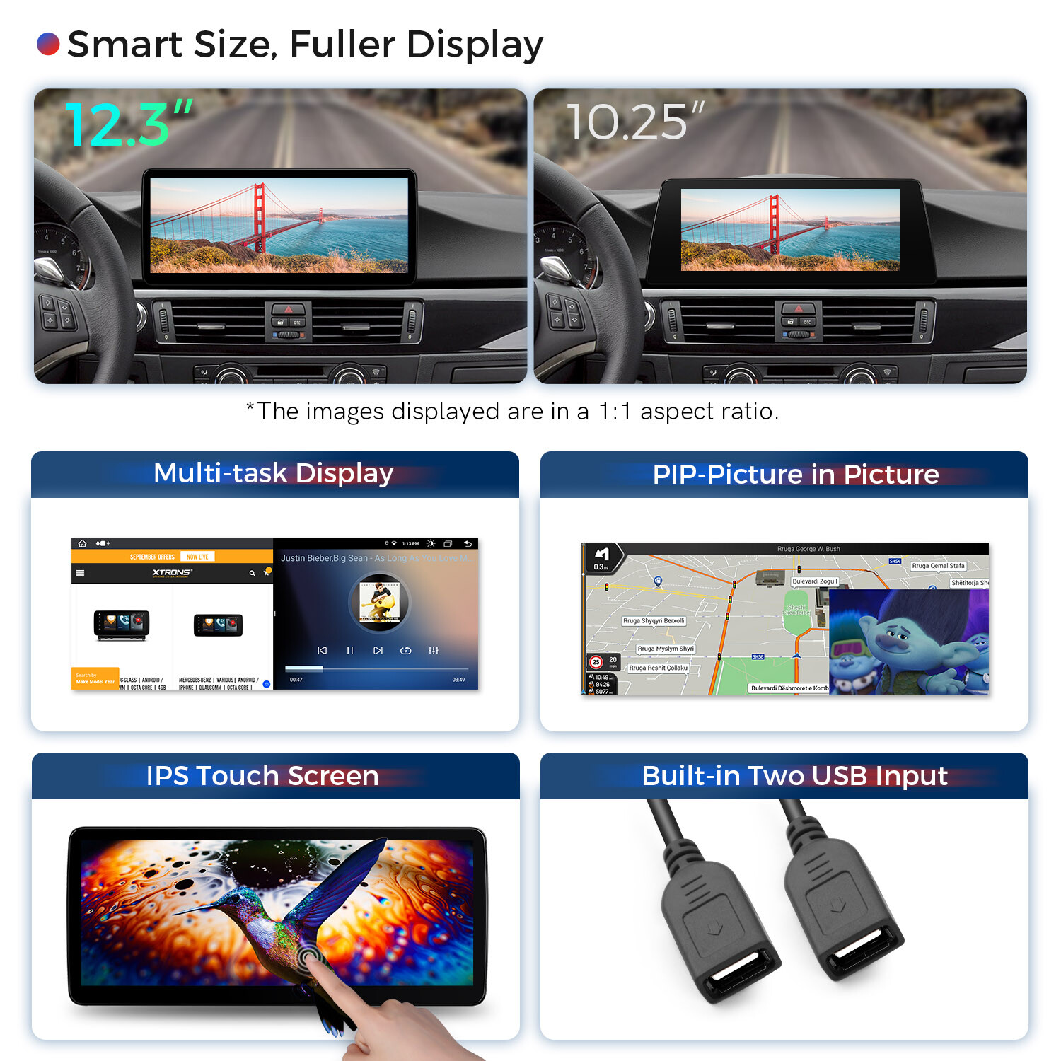 12.3″ Android 14 CarPlay 8-Core 64G Car GPS Stereo Radio For BMW E90 E91 E92 E93