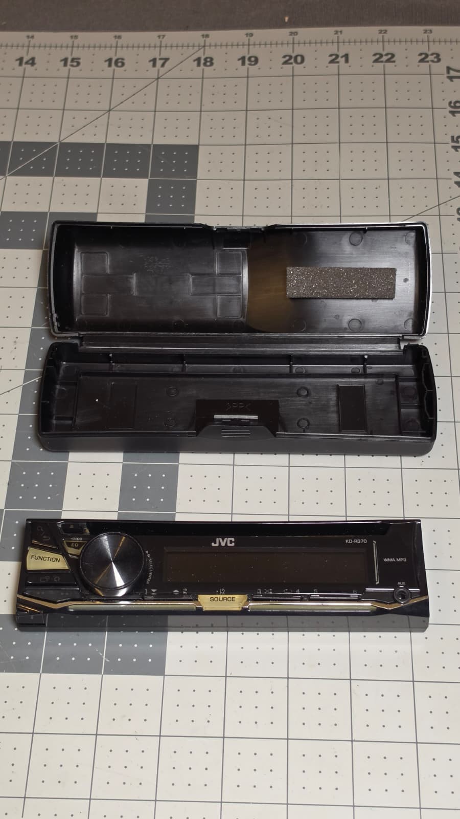JVC KD-R370 Faceplate Only OEM Replacement Face Plate