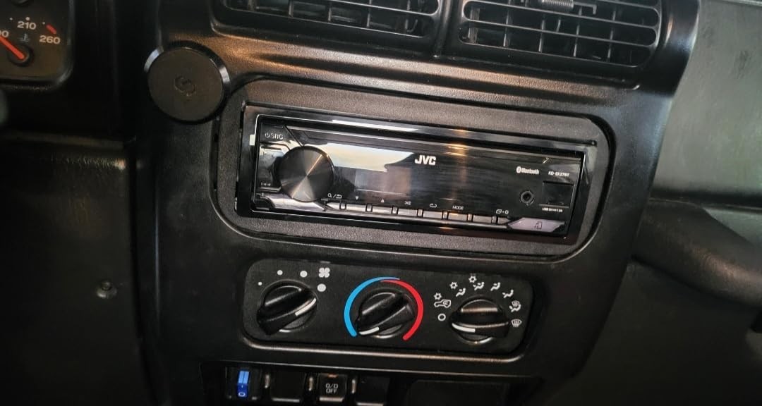 KD-SX27BT Bluetooth Car Stereo: 100W Digital Receiver with USB Charging