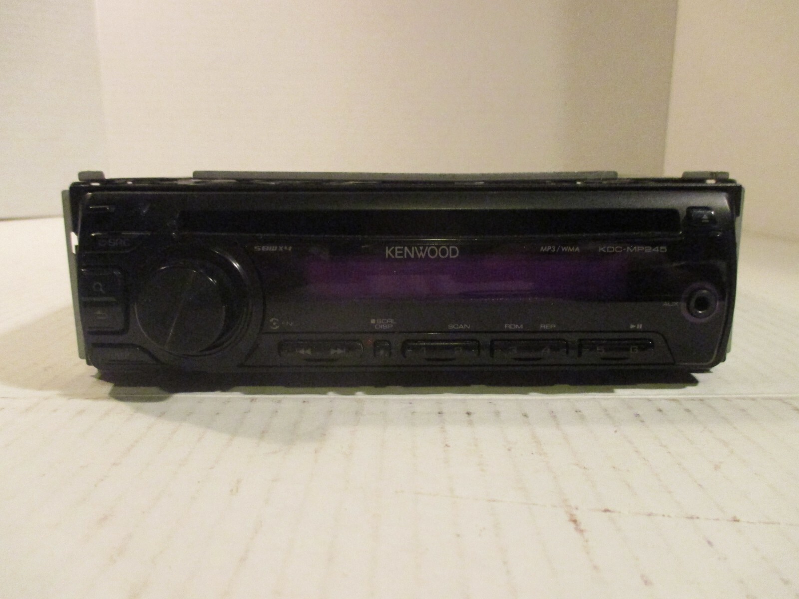Kenwood KDC-MP245 CD MP3 Receiver Stereo Head Unit no harness