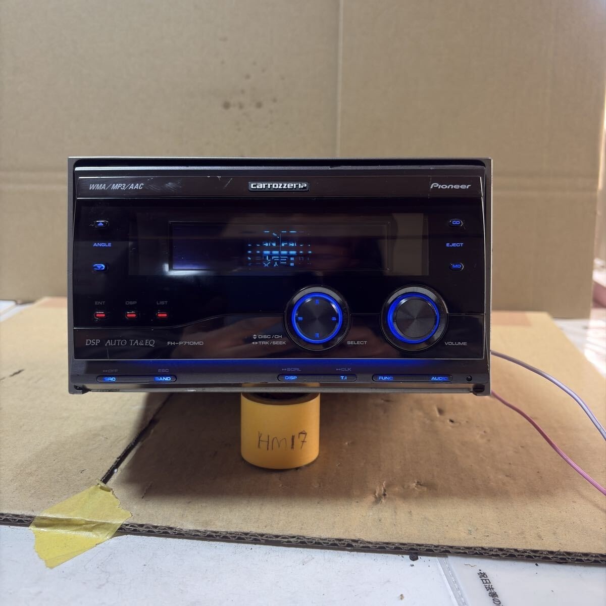 Pioneer Carrozzeria FH-P710MD 2DIN CD MDLP Player Car Audio Good GP