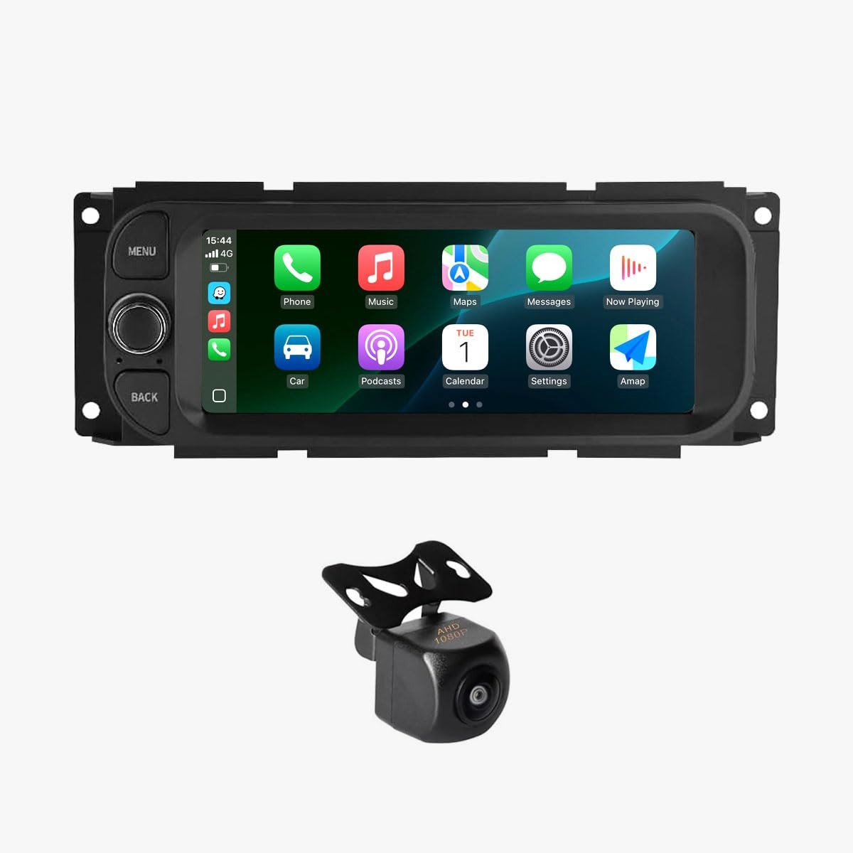FELLOSTAR Car Radio Upgrade for 2002-2006 Dodge Ram & 1999-2004 Jeep Grand