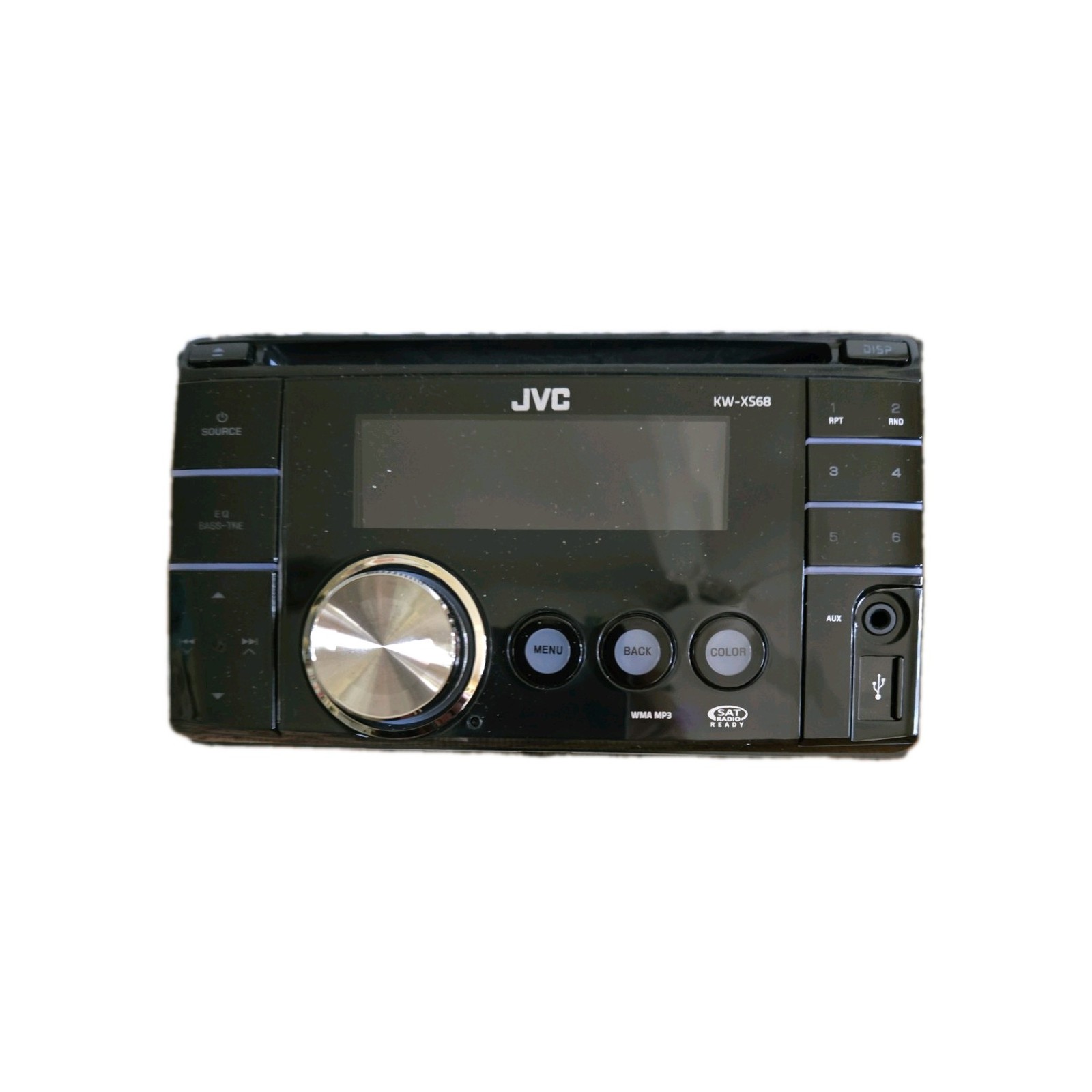 JVC KW-XS68 Universal Car Stereo Radio CD Receiver, Aux, USB With Remote