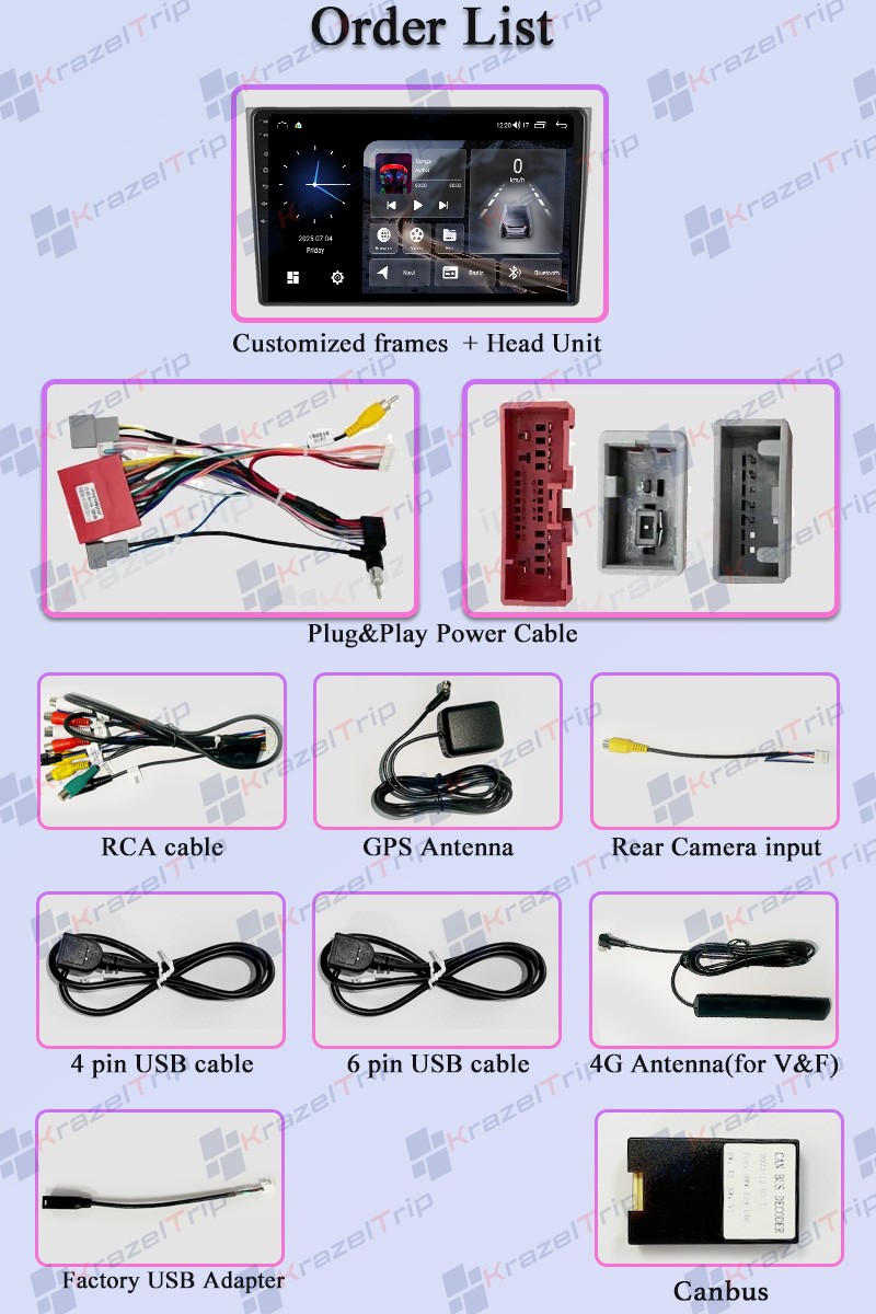 8 Core 64G Android 15 Car Radio for Mazda CX-9 CX9 2007-2015 Stereo CarPlay WIFI
