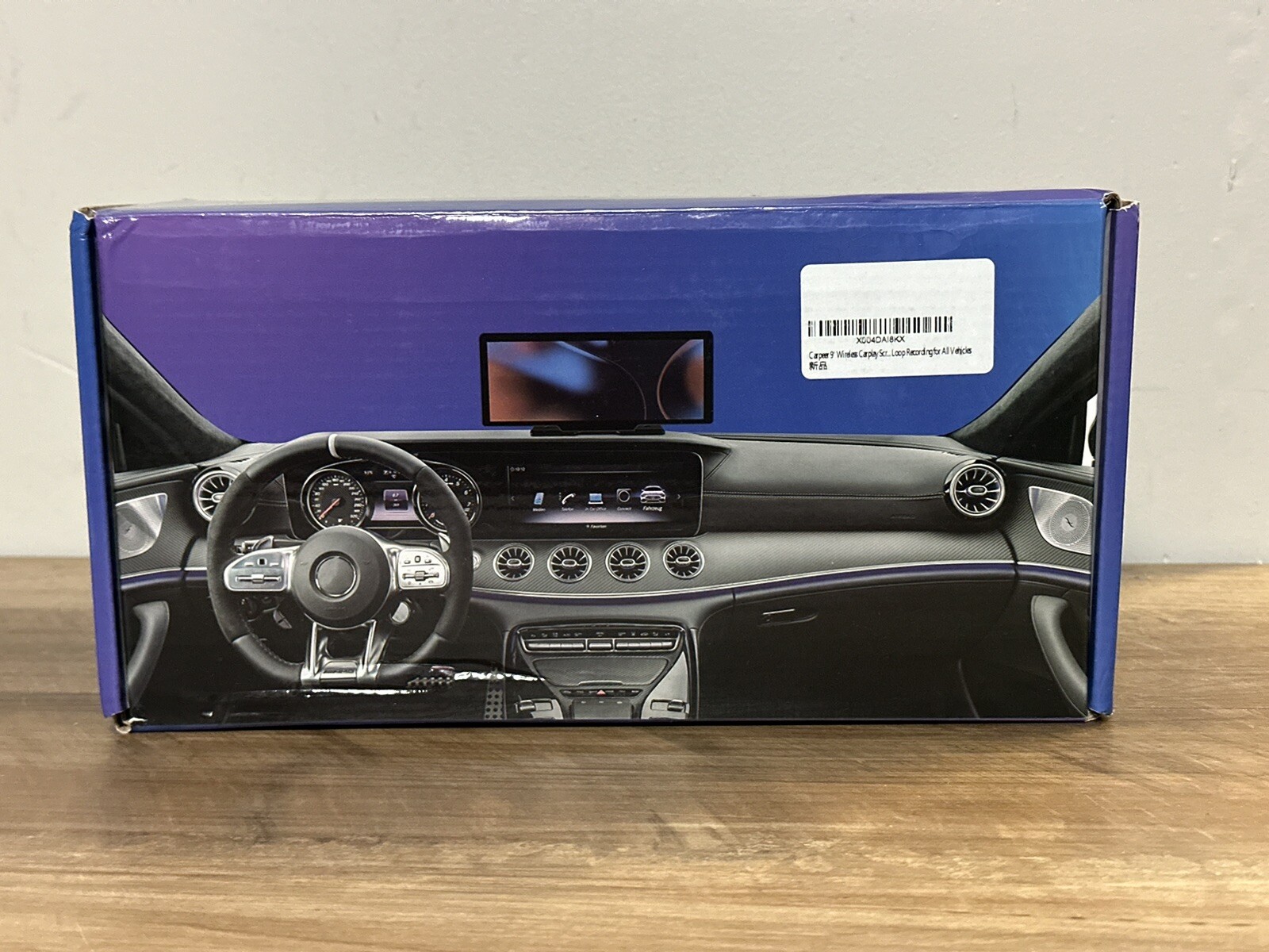 Wireless Carplay Screen, 10.26 inch IPS FHD Touchscreen, Back Up Cam Dash Cam
