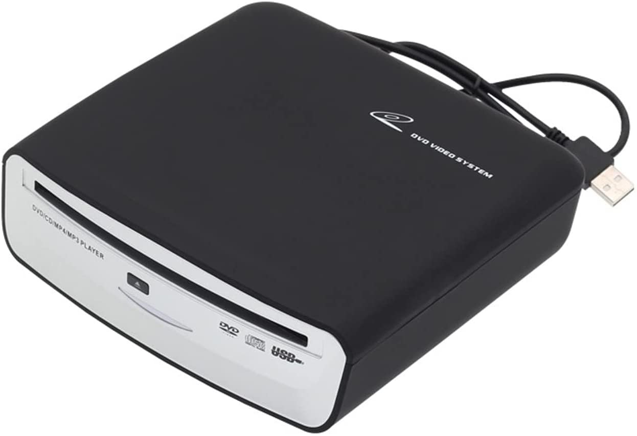 External CD Player USB Slot-Load Plug and Play for Android 4.4+, PC, TV