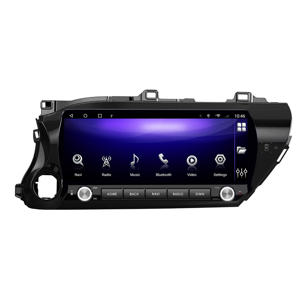 12.3Inch Android Stereo For Toyota Hilux 2015-2023 Car Radio GPS Audio BT 4+64G