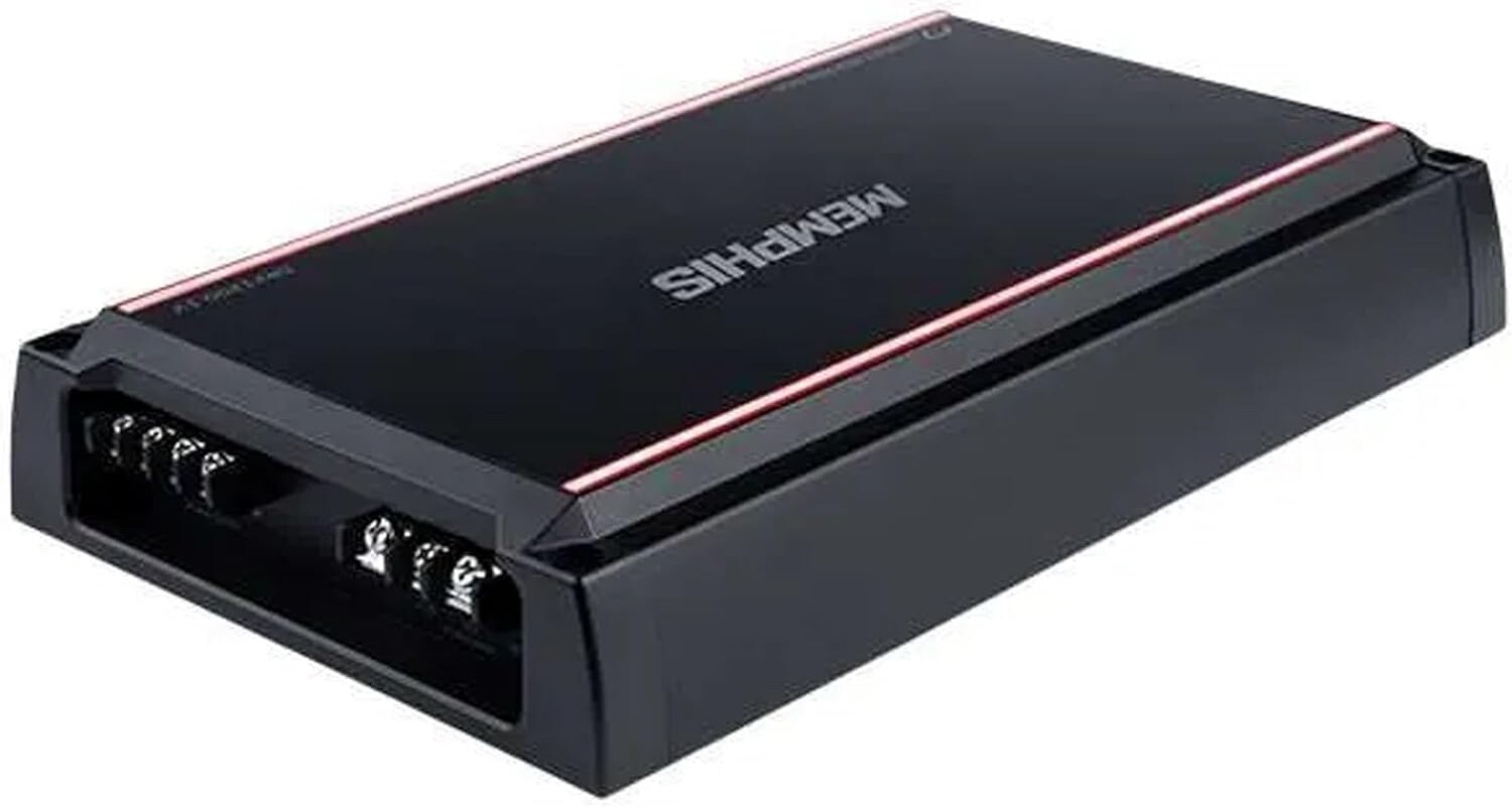 Memphis Audio SRX1200.1V 1200 WATTS RMS Mono Car Audio Amplifier – 1 Ohm Stable