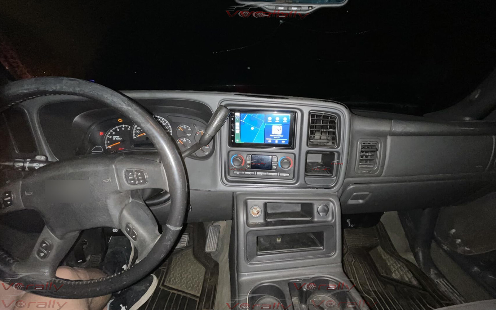 For GMC Sierra 1500 2500 2003-2006 Carplay Android Auto Car Radio Stereo GPS