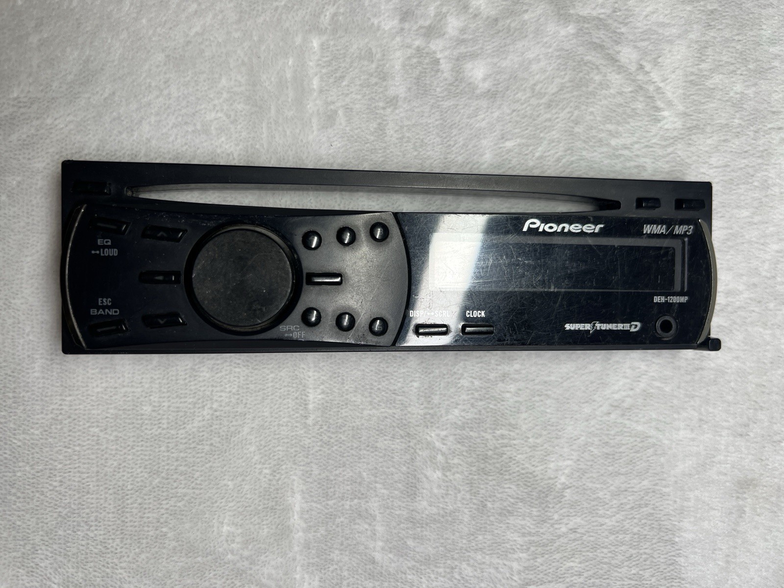 Pioneer DEH-1200MP CD Receiver, Aux Face Plate only