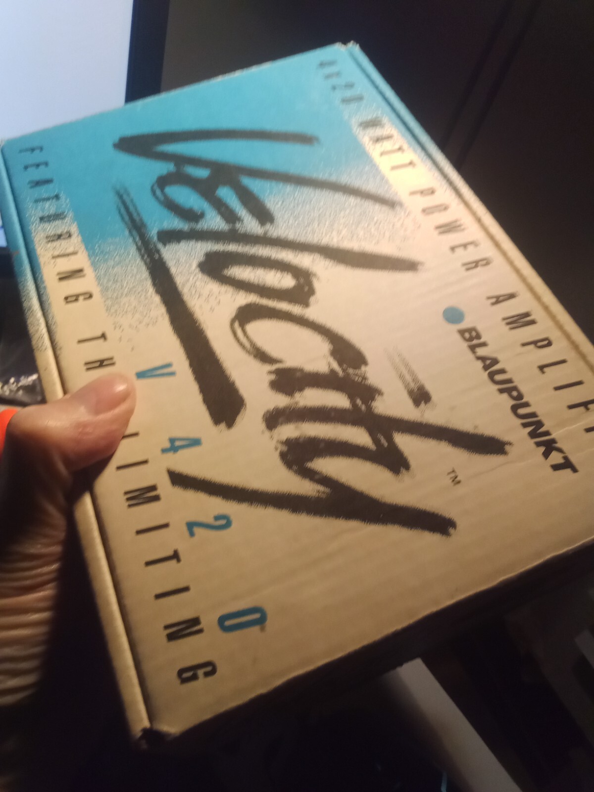 Blaupunkt Velocity V420 Amplifier. 420 Watt Brand New In Factory Box