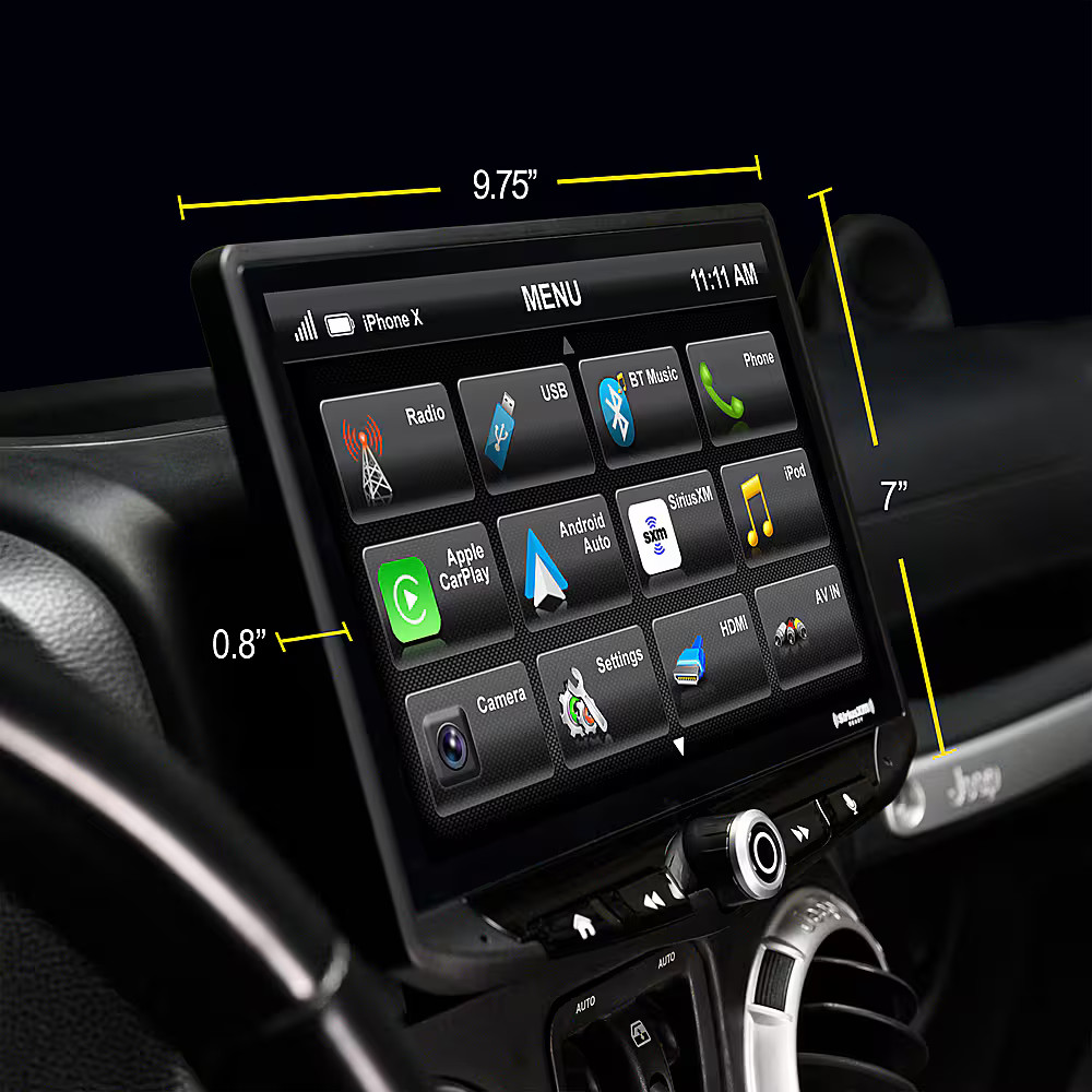 Stinger – 10Android Auto/Apple CarPlay Bluetooth Digital Media Receiver – B…