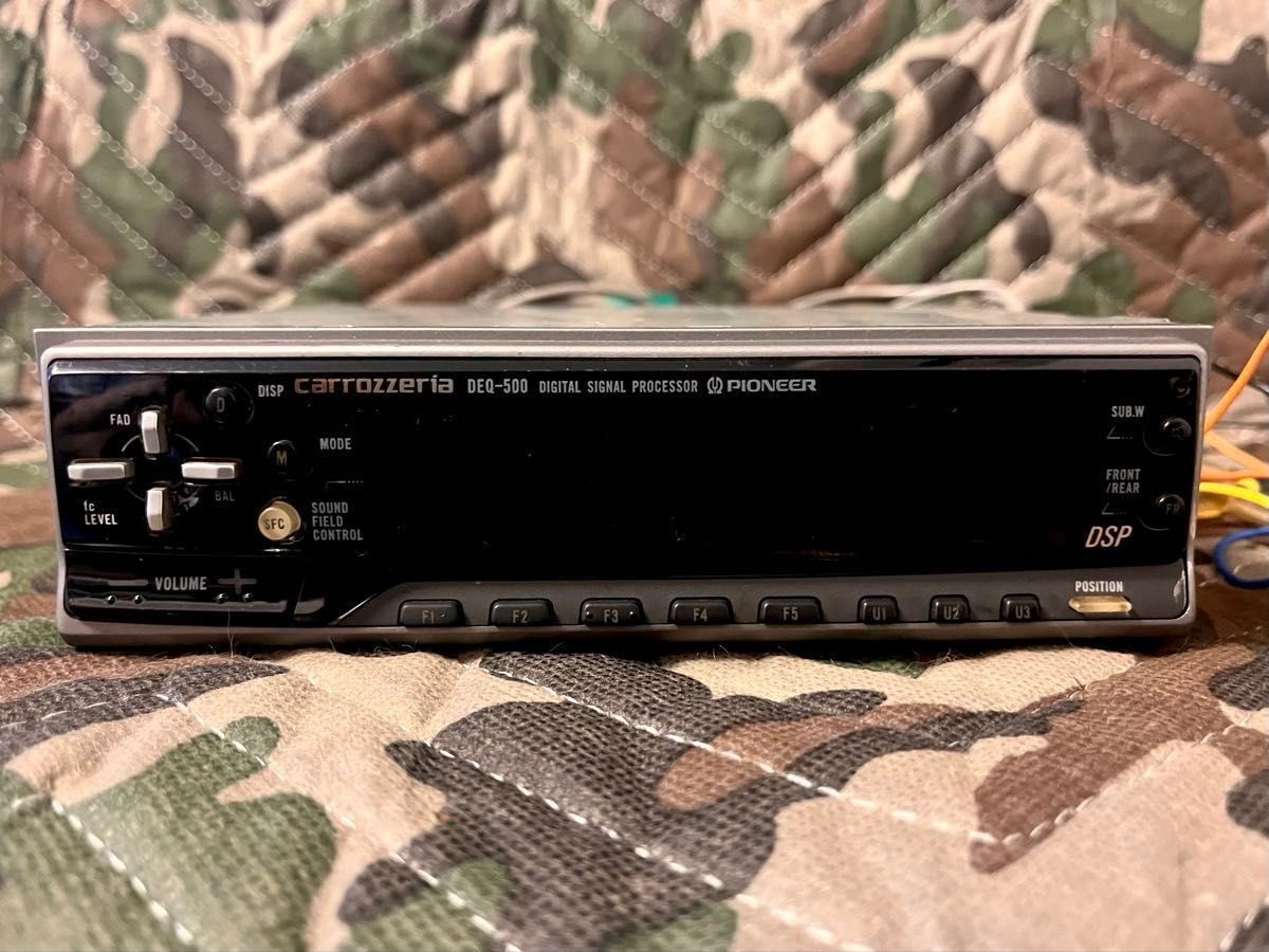 Pioneer Carrozzeria DEQ-500 DSP Audio Processor 15band Graphic Equalizer