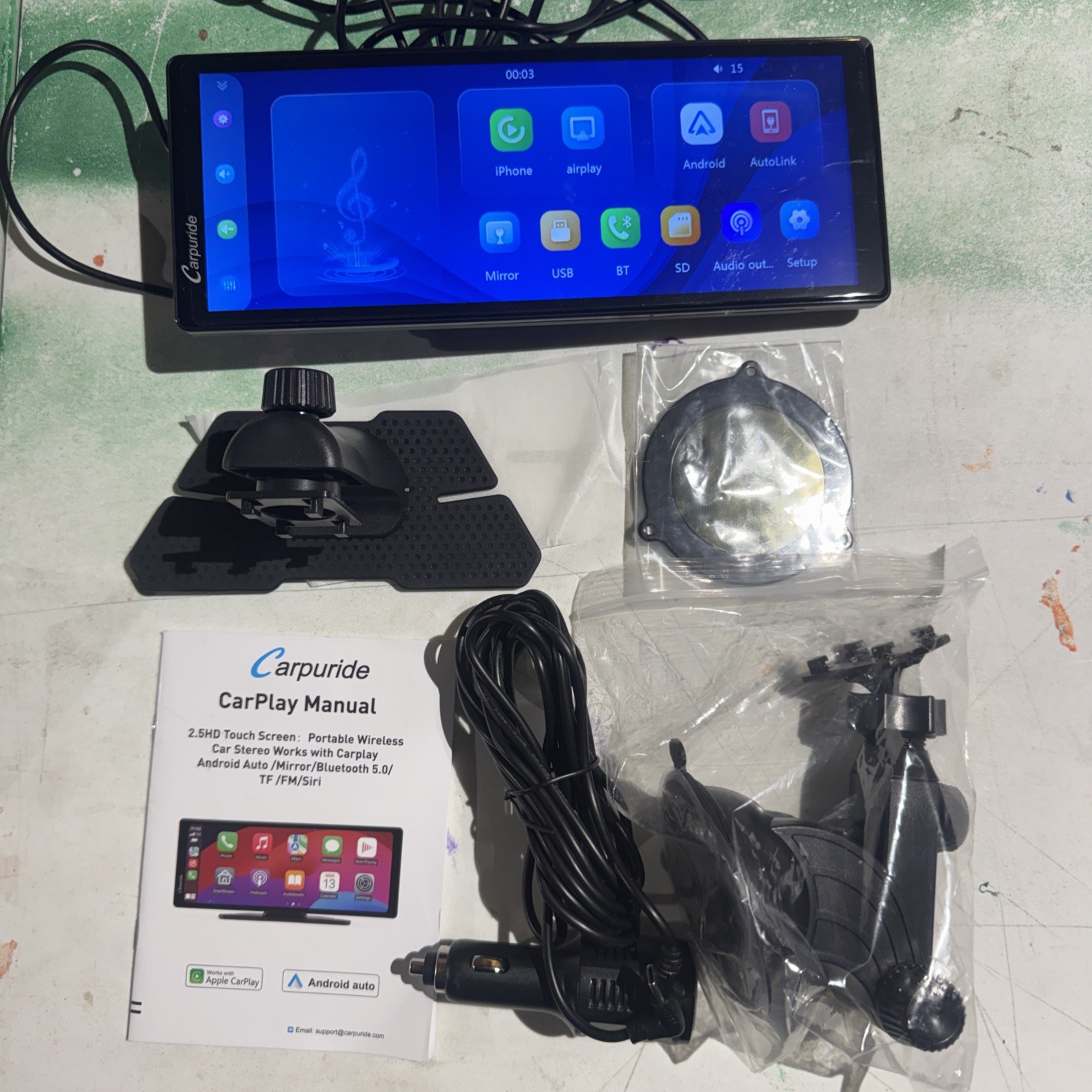 Carpuride V92r 10.26 In Carplay New Open Box