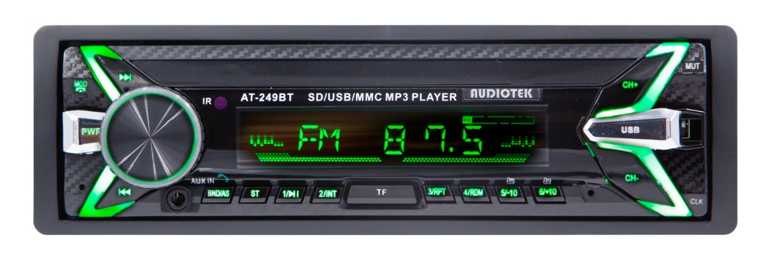 Audiotet Bluetooth Car Stereo Digital Media Receiver + 6″x9″ & 6.5″ Speakers