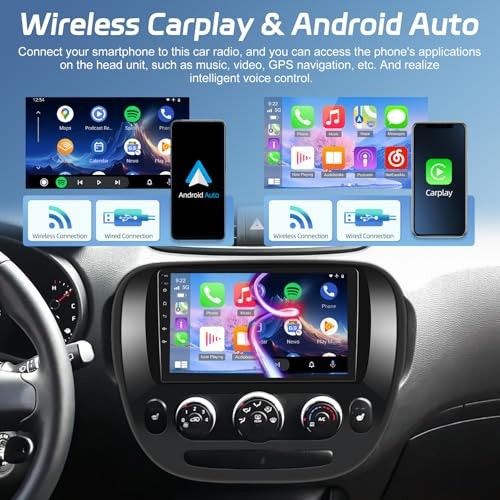 Kia Soul Car Radio 2+64G – 4 Core & 2GB + 64GB – Only for Manual A/C