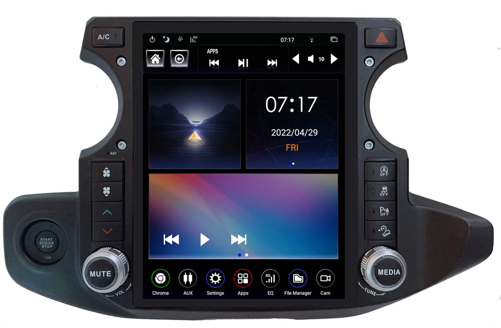 Linkswell – 2018-UP Jeep Wrangler JL / Gladiator JT Generation 5 T-Style Radio –
