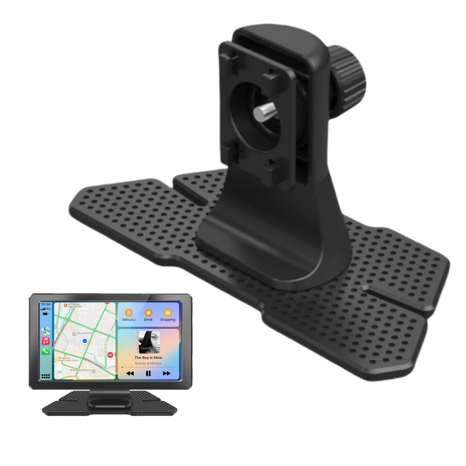 Epronic Replacement Carplay Mount for Portable Car Play Screen Holes Mount Ho…