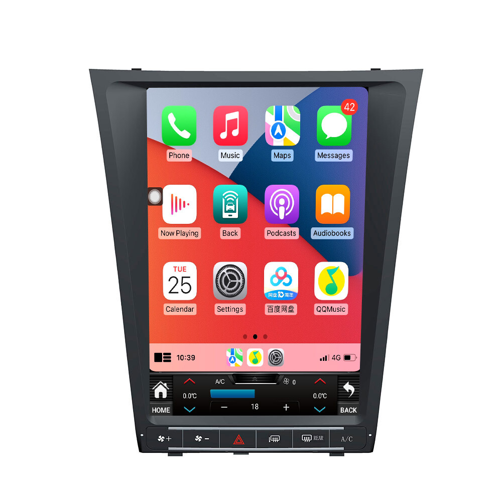 Car Stereo for LEXUS GS 300 350 460 2006-2011 Wireless Carplay GPS WiFi BT 64GB