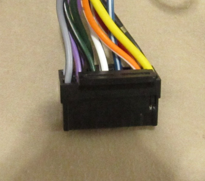 Vintage JVC KS-RT220 Detachable Face Wire Harness Trim Parts Only Works