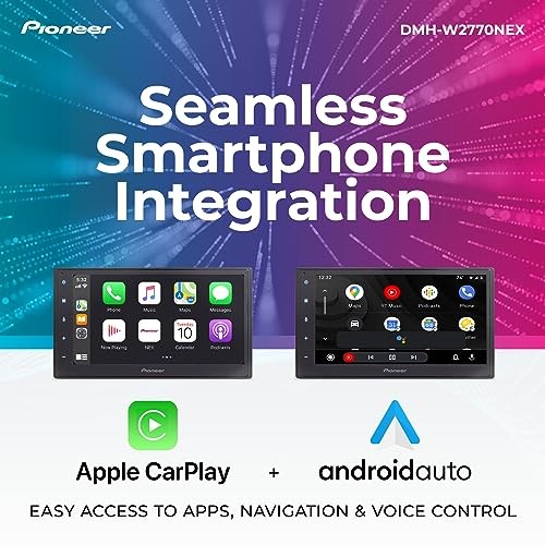 Pioneer DMH-W2770NEX 6.8 Inch Capacitive CarPlay Android Auto