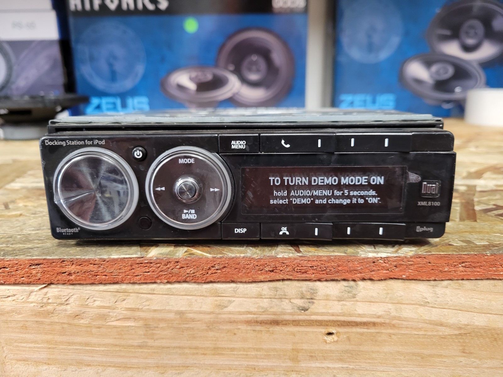 Dual XML8100 iPod Dock/Receiver Used Selling For Parts