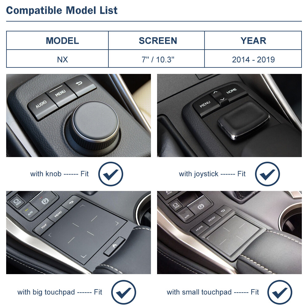 Wireless Carplay Android Auto Module For Lexus NX 2014-2019 Mirror Link GPS Navi
