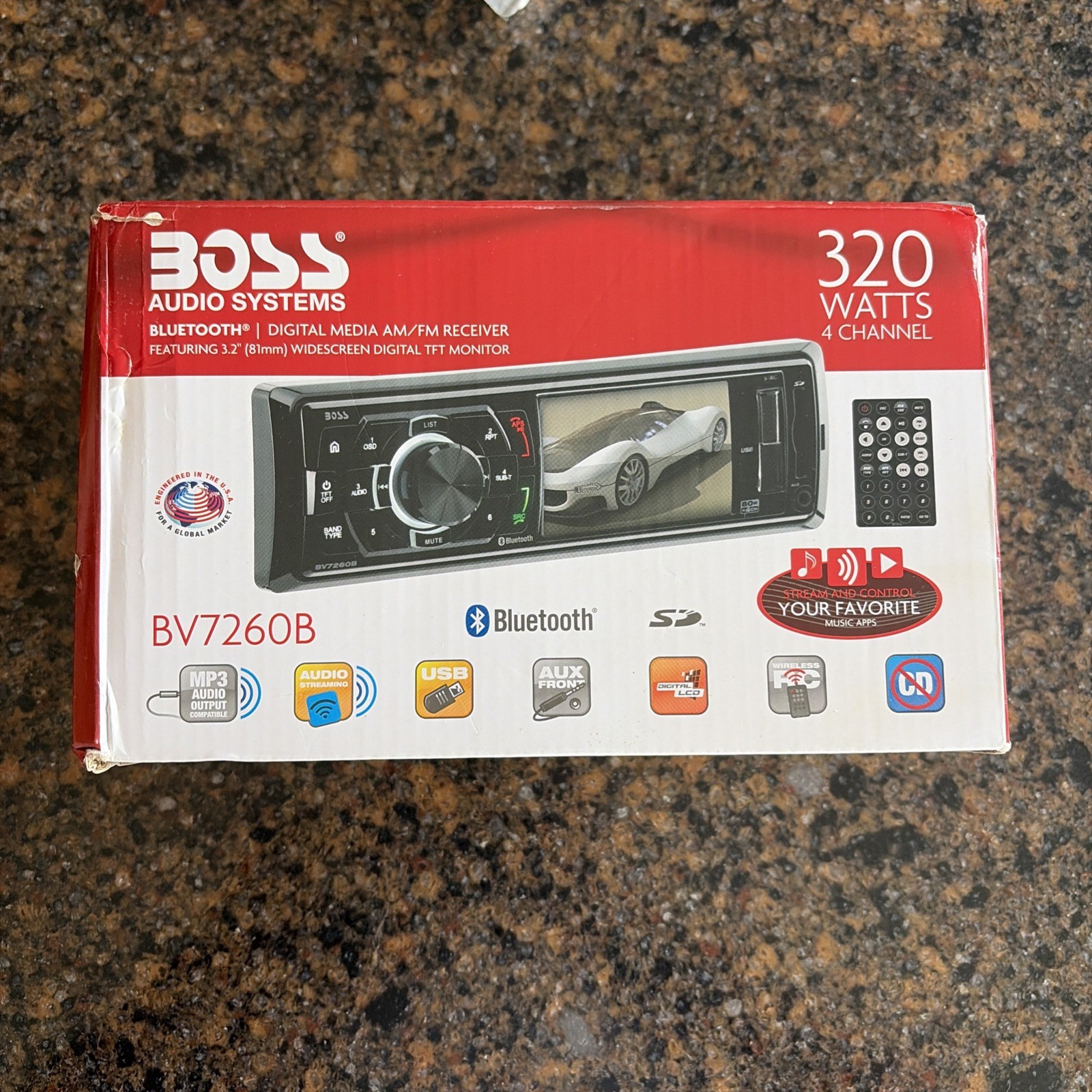 Boss Audio Systems BV260B Open Box Unused