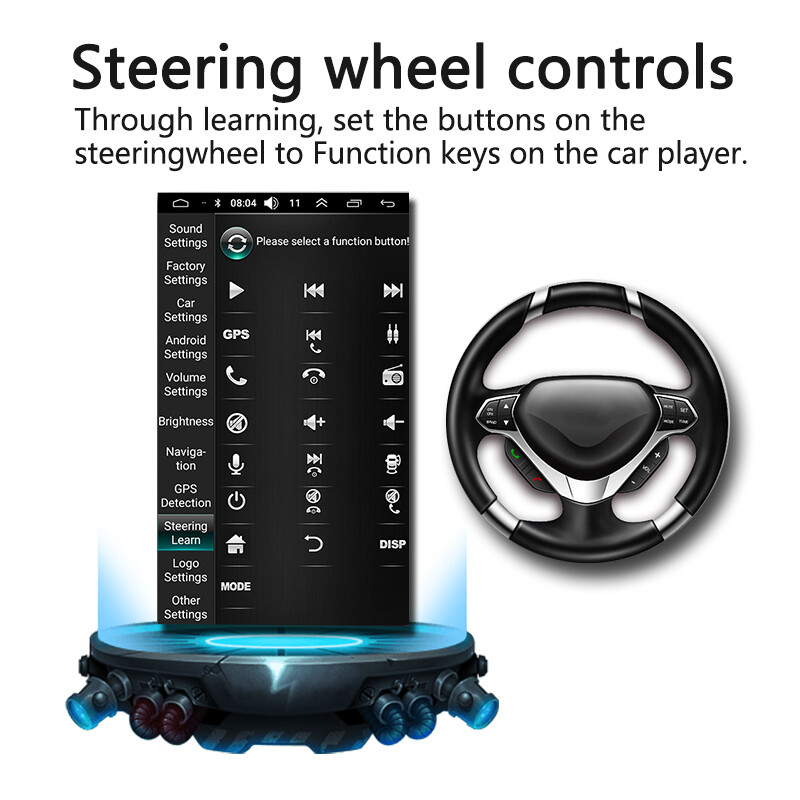2 Din 10.1″ Navi Android 10 Car Stereo Radio Bluetooth WiFi Touch Screen MP5 GPS