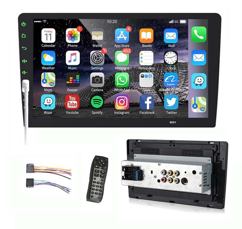 9″ Single 1 Din Bluetooth MP5 Player FM Mirrorlink Touch Screen Car Stereo Radio