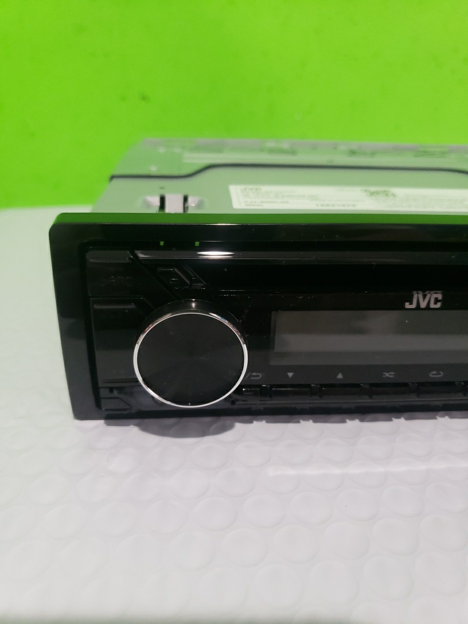 JVC KD-T720BT Single DIN CD with Bluetooth, Alexa, USB, and 13-Band EQ Open Box