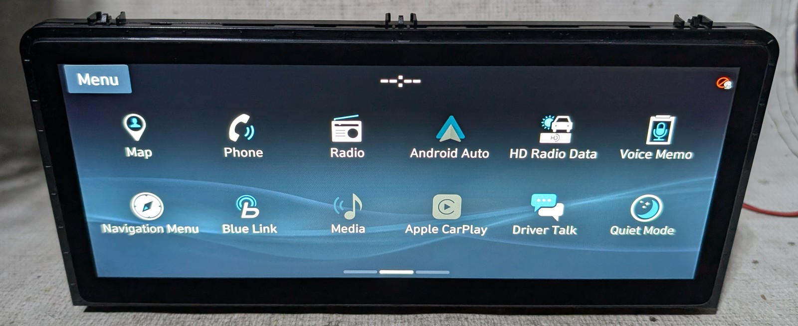 Hyundai Palisade 2020 2021 2022 Factory 10″ Navigation Radio Screen 96560S8760
