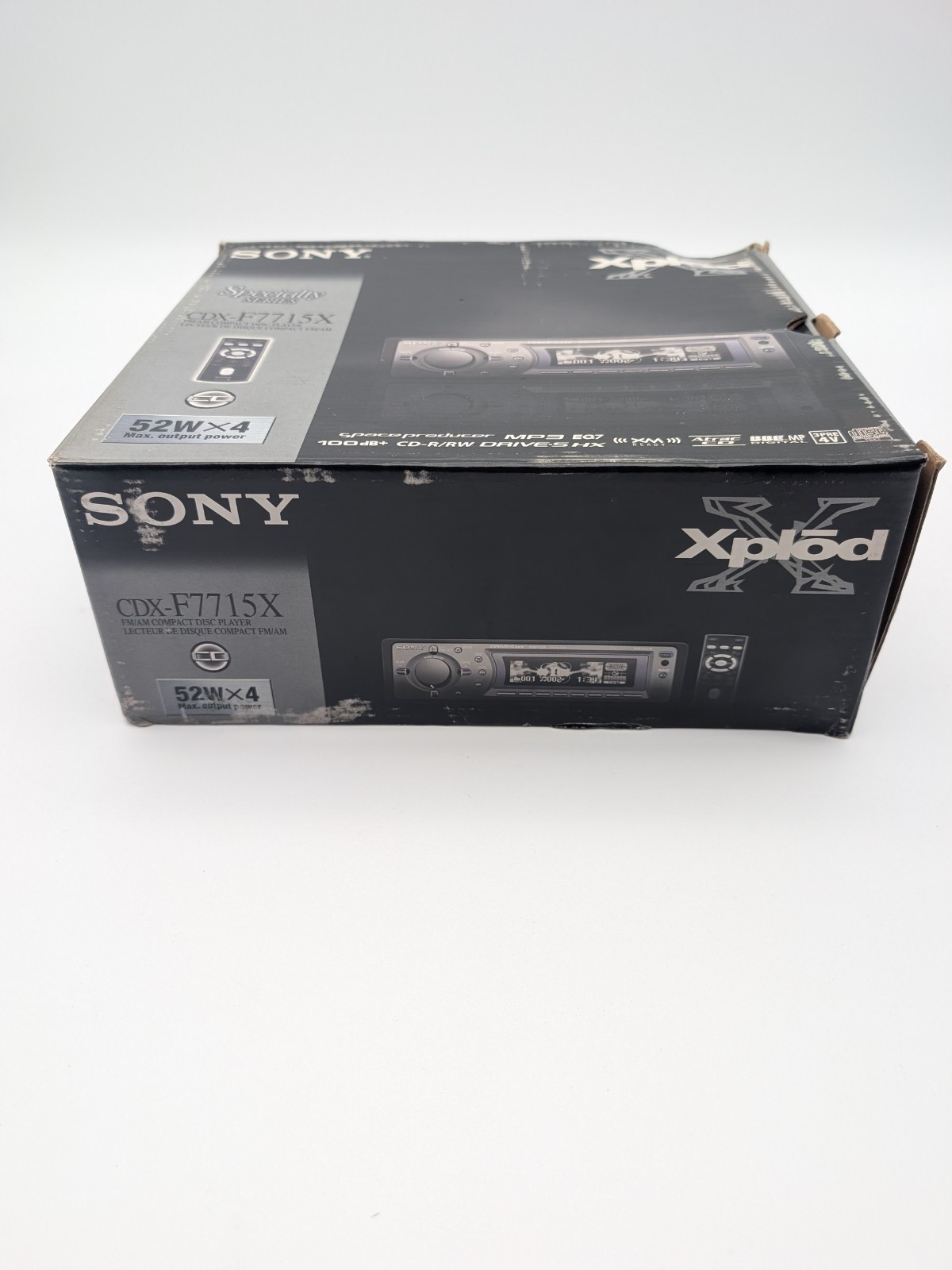 NOS Sony Xplod CDX-F7715X Cd Player Car Audio Unit Am / Fm Radio 52watts X 4 NEW