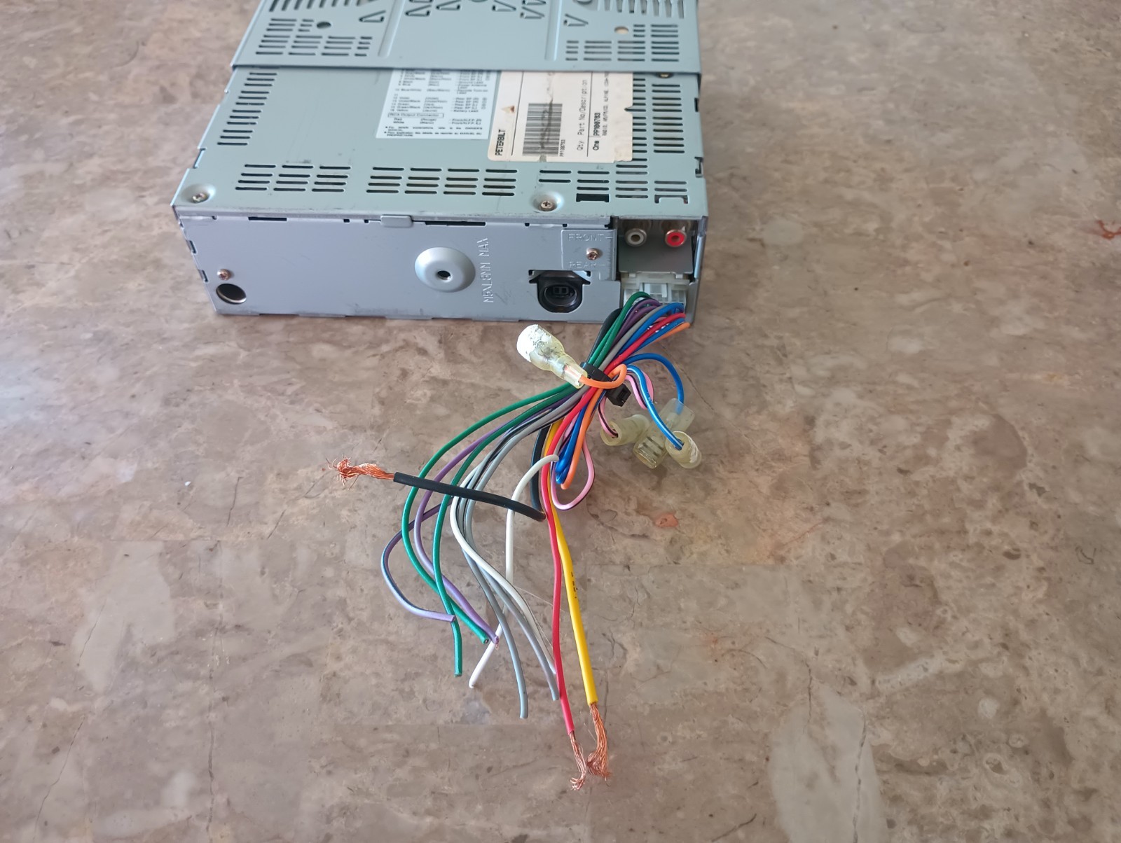 Vintage Alpine CDA-7839 CD Receiver w/ Wiring Harness Tested & Works