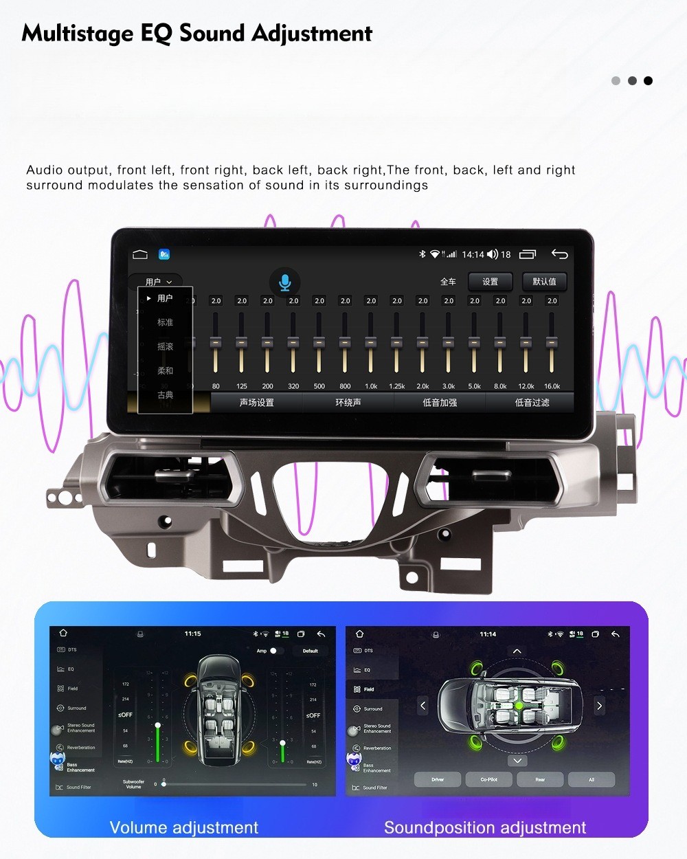 12.3” For Ferrari 458 2011-2016 Android Car Radio Stereo GPS Navi Carplay 64GB