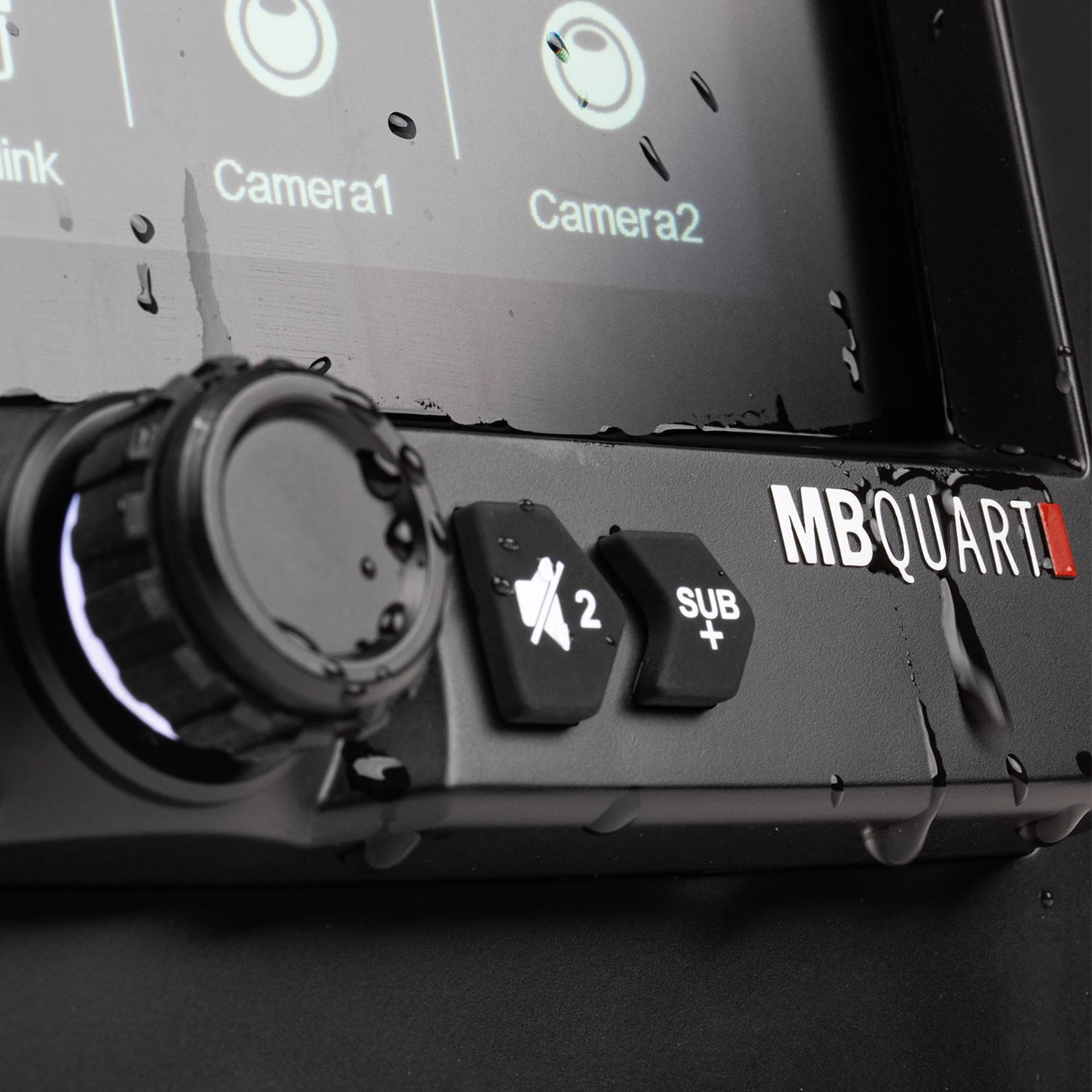 MB Quart GMR-7V1.2 7″ Marine Digital Media Source Unit Wireless AM/FM Bluetooth