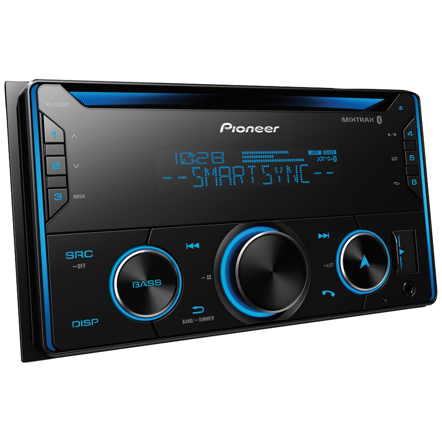 Double-DIN CD Receiver, Bluetooth