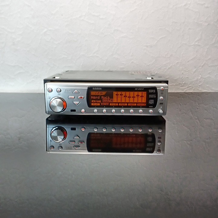 JVC KD-SH919 1DIN Car Audio CD Receiver WMA MP3 Stereo Tested Ships in 1 Day