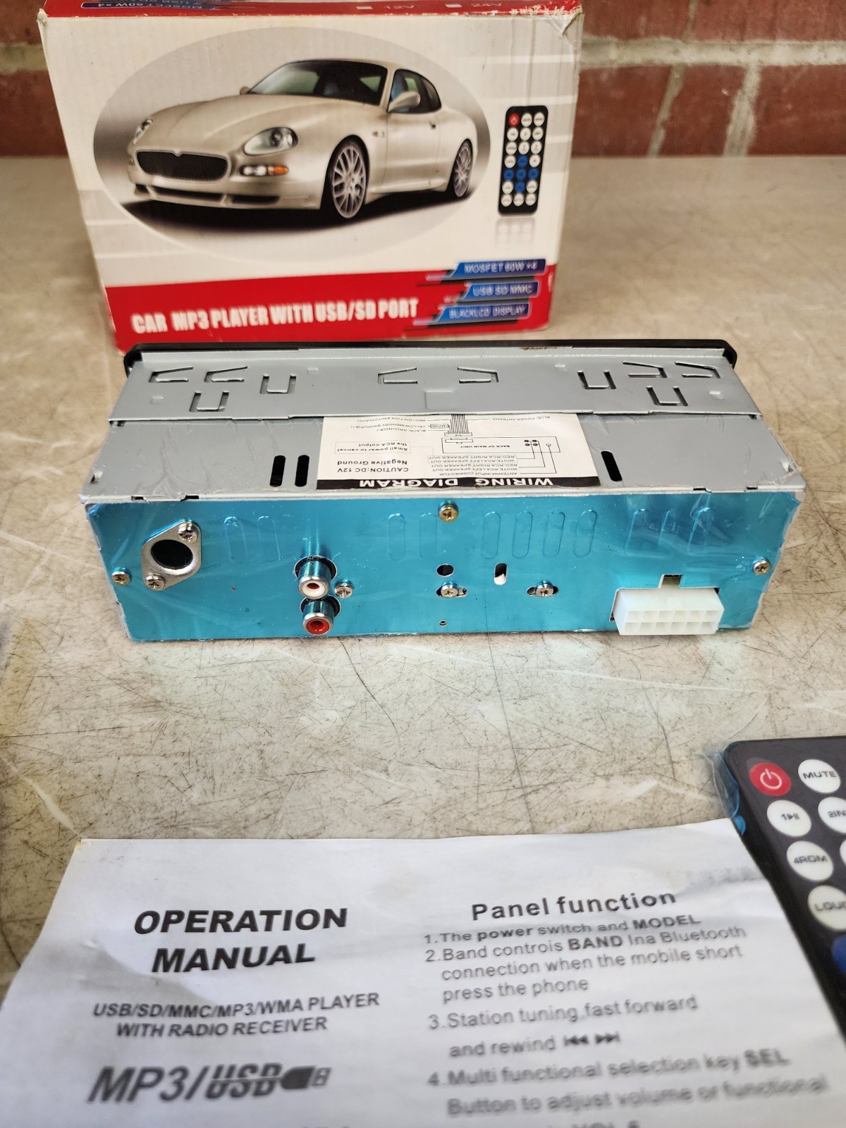 Car MP3 Player With USB/SD Port JSD-520