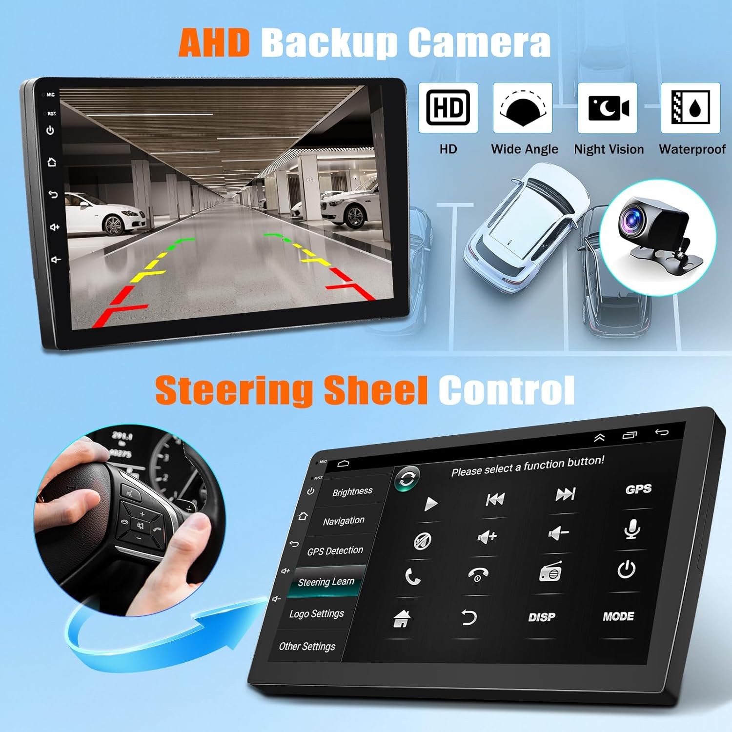 for Ford F150 Radio Upgrade 15 16 17 20,12.1inch QLED Touch Screen Stere