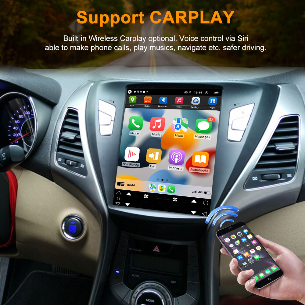 Android Car Stereo Radio Multimedia Video Player For Hyundai Elantra 2011-2016