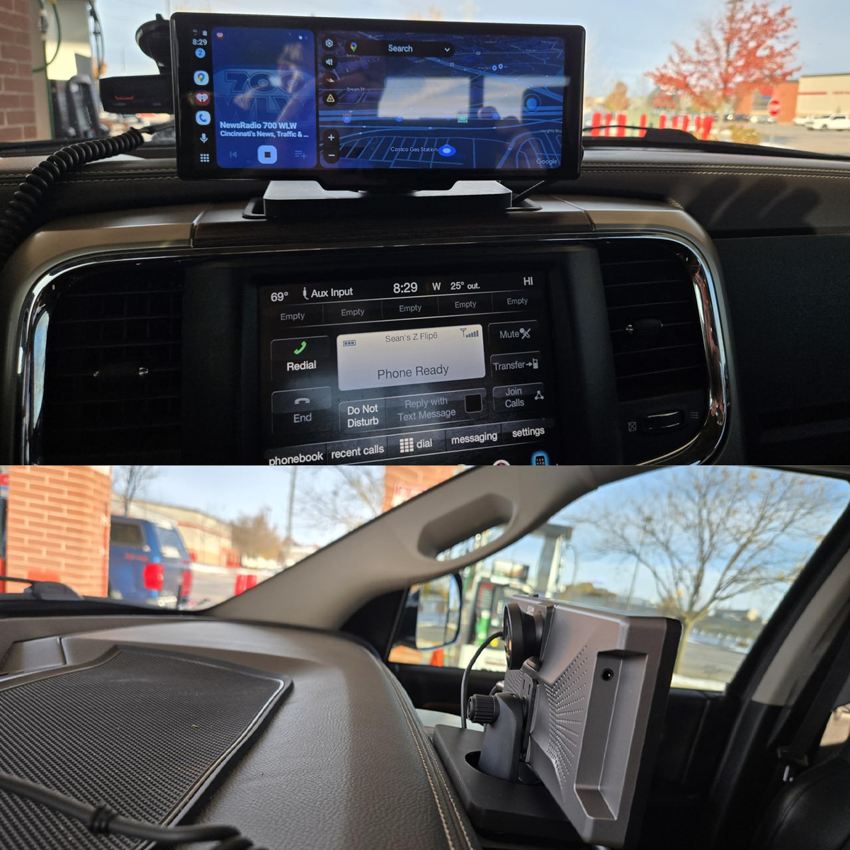 10.26″ Touchscreen Wireless Carplay Portable Car Stereo Android Auto Navigation