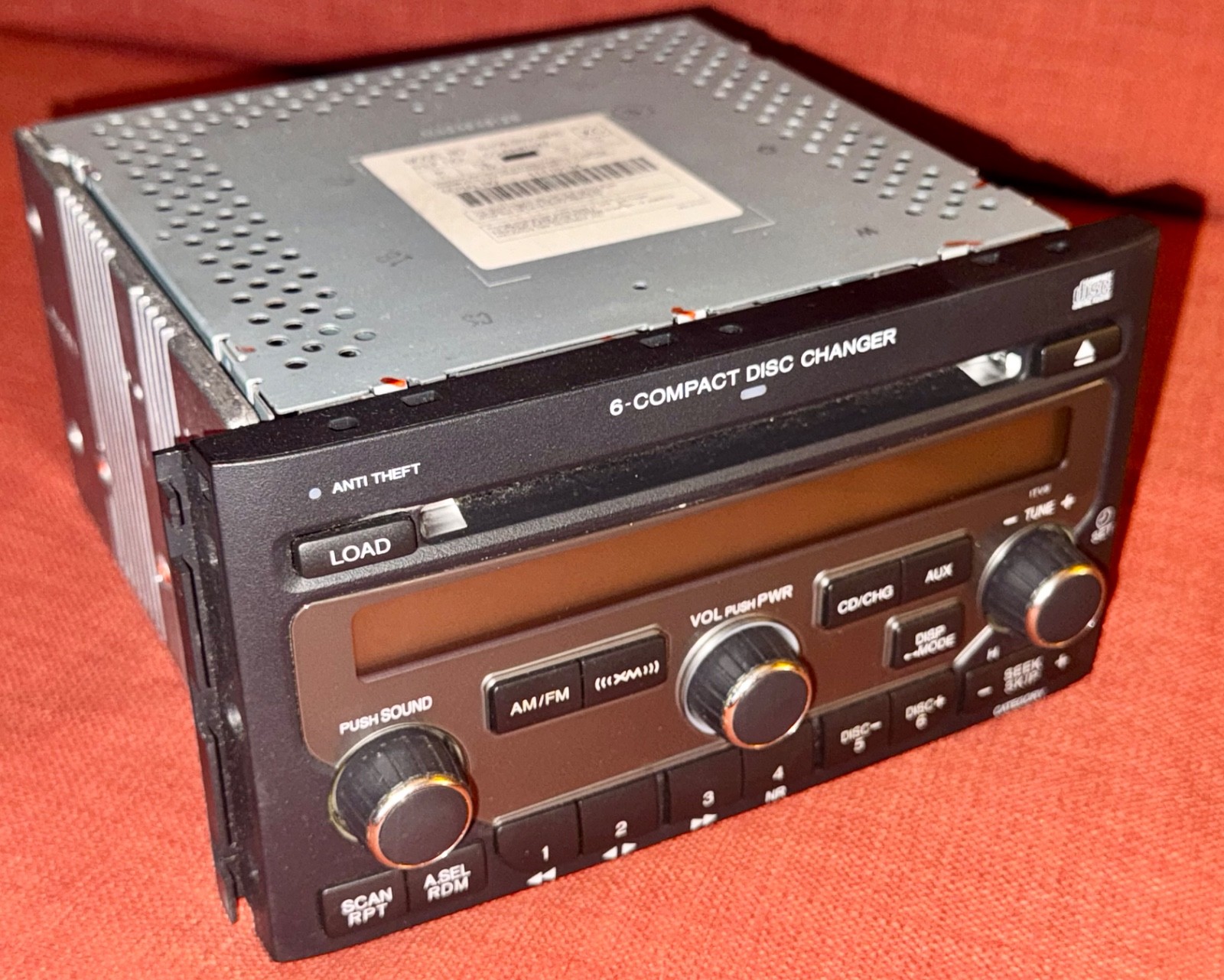 2006-2008 Honda Pilot 6 Disc CD Factory Player AM/FM Radio XM AUX 39100-S9V-A610
