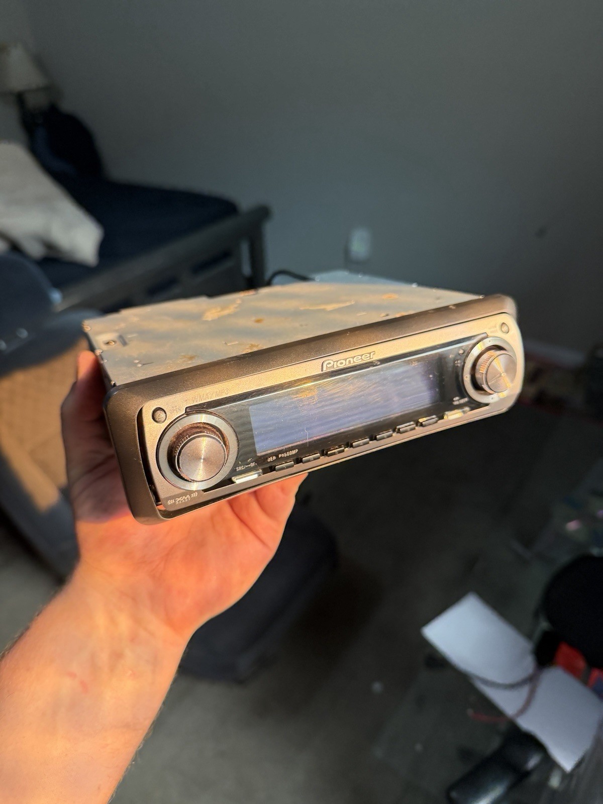 🐠🐟Pioneer DEH-P8600MP CD MP3 WMA Head Unit/stereo Bluetooth Tested Working🐟🐠
