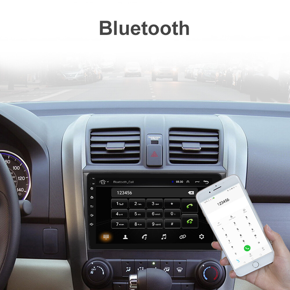 2 Din Quad Core Car Radio GPS Andoid 10 For Honda CRV 2007 2008 2009 2010 2011