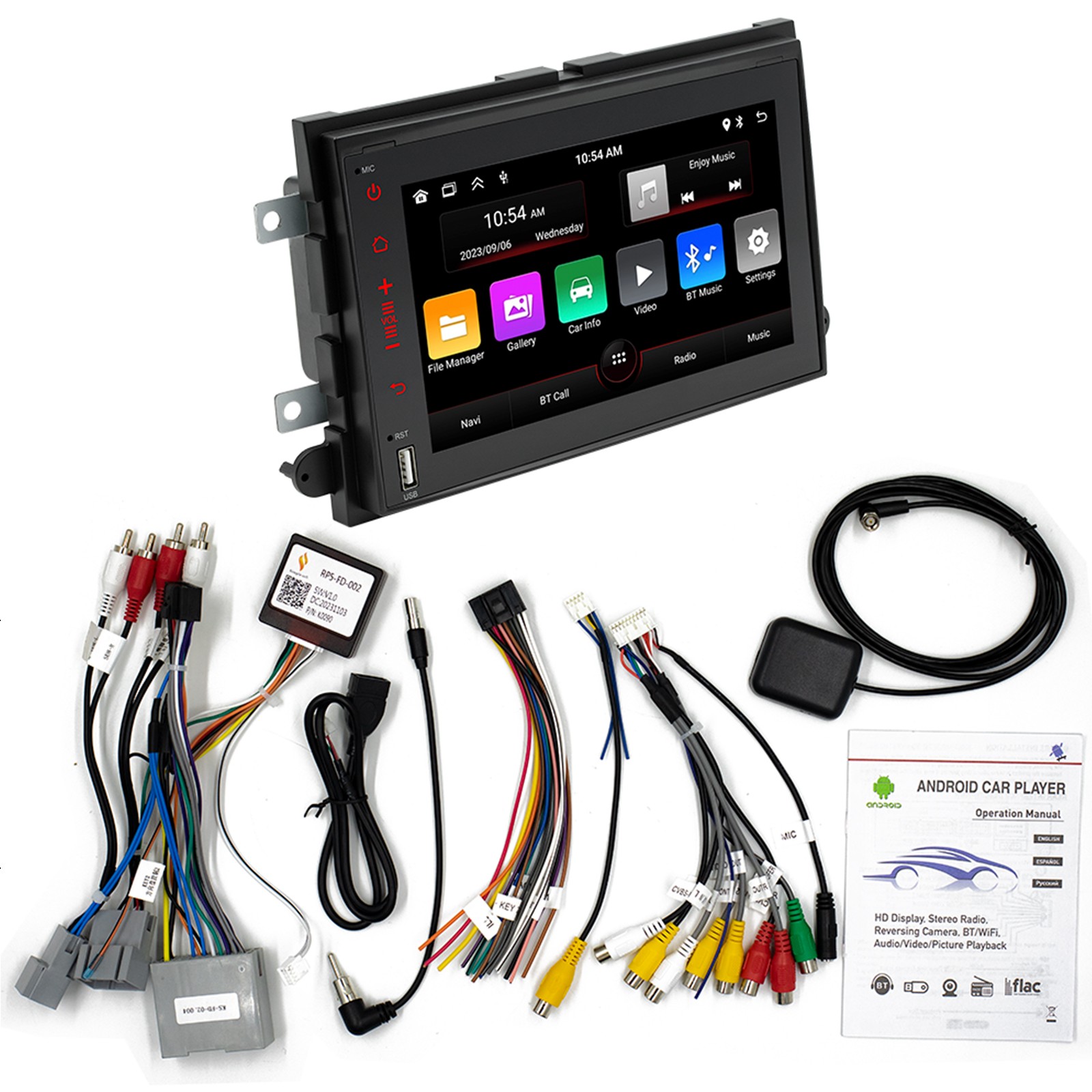 For 2004-2008 Ford F-150 F150 Apple Carplay Car Radio Android 13 Navi GPS Player