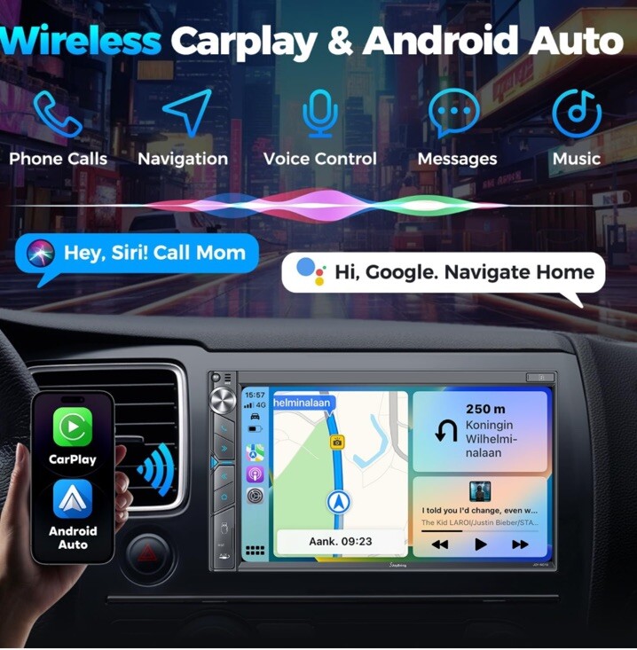 JoyBring 7 inch Screen Display mp5 Car System Unit With Remote Model JOY-W019